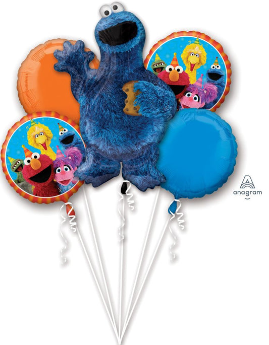 Sesame Street helium filled bouquet