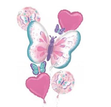 Helium Filled Flutters Bouquet