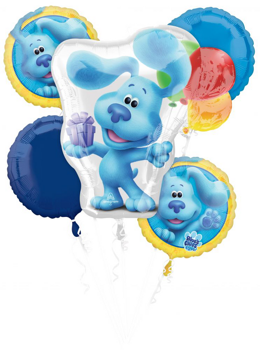 Helium Filled Blues Clues Bouquet