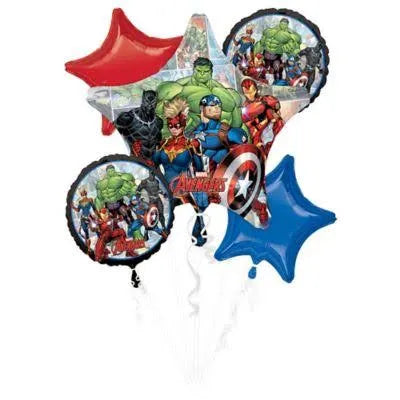 Helium Filled Avengers Bouquet